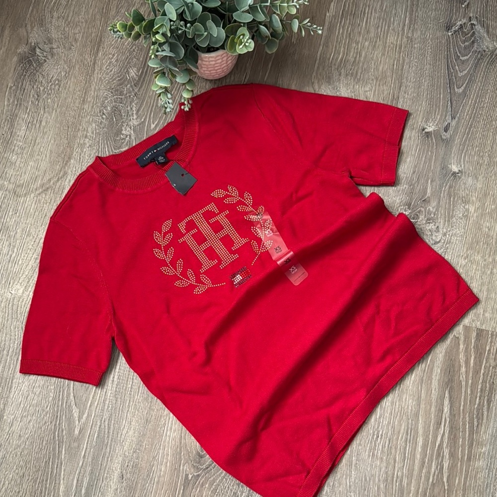 Tommy Hilfiger Women Red T-Shirt